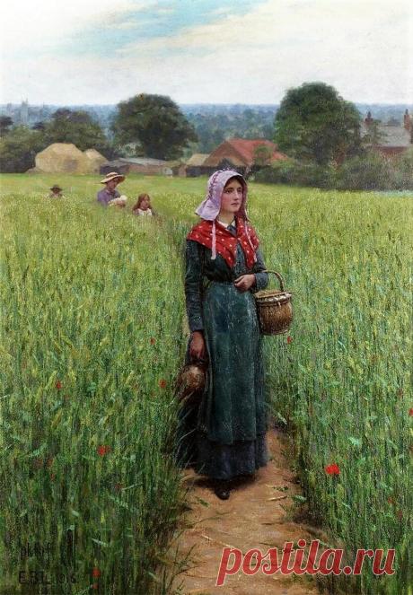 Романтическая живопись Эдмунда Блэра Лейтона: потайная калитка в зачарованный сад | ГалопомПоЕвропам | Яндекс Дзен