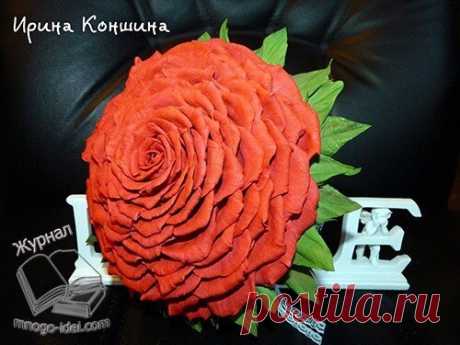 Свадебный цветок гламелия из фоамиарта(фоамиран) - Nebka.Ru