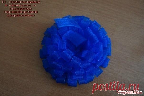 Пышные бантики. Мастер-класс.