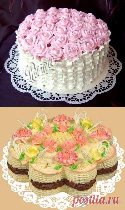 Масляные кремы для тортов