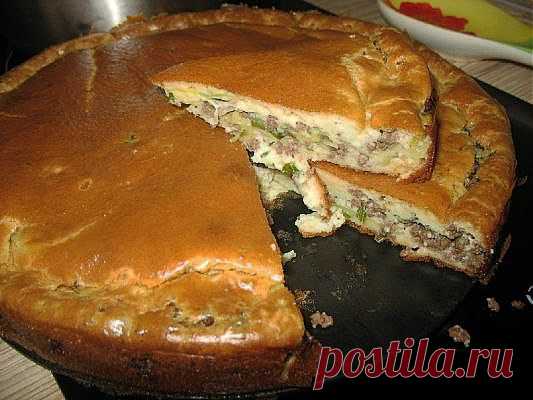 Супер нежный пирог с капустой и мясом - Простые рецепты Овкусе.ру