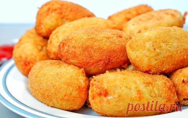Картофельные пирожки с сосисками и сыром | Рецепты на SuperKuhen.ru