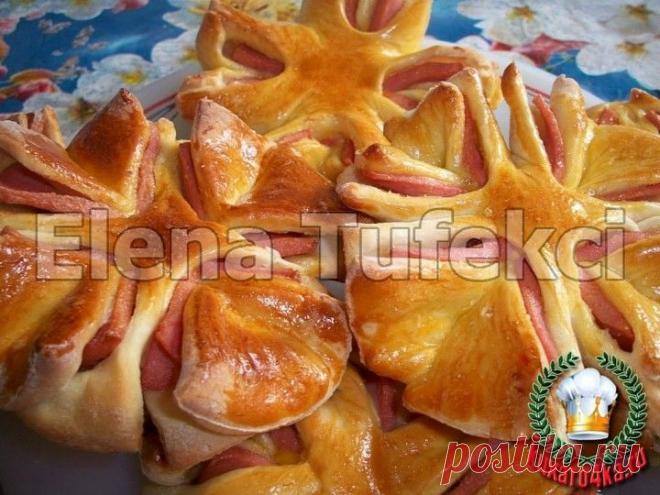 «Колбасные цветочки» (МК от Елены)