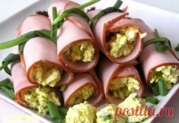 Рулетики с чесноком и сыром - DYNASTYOFCHEFS.RU