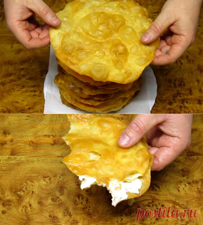 Когда хочется вкусных лепёшек