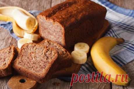 ПП банановый хлеб – простой и вкусный рецепт, как приготовить пошагово