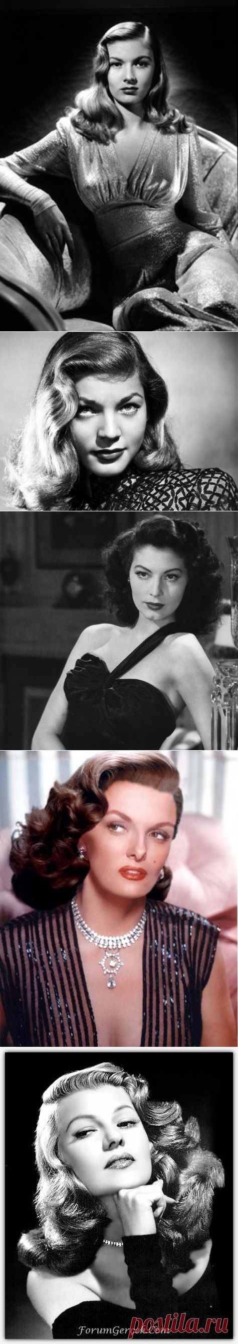Самые красивые актрисы эпохи нуар.