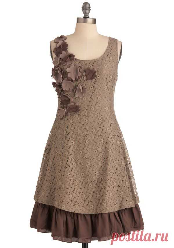 Ryu Mocha Biscotti Dress / Мода / Идеи платьев / Pinme.ru / Наталья Тятихина