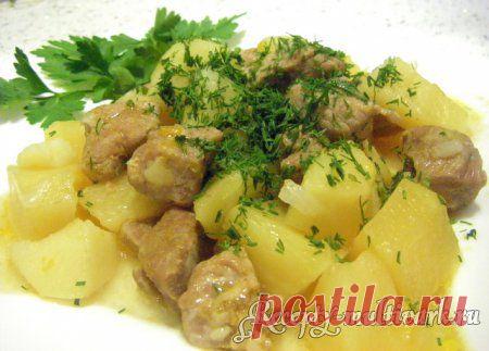 Свинина с картошкой в мультиварке