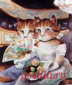 adelina_4 - Кошачьи пародии Сьюзен Херберт (Susan Herbert).