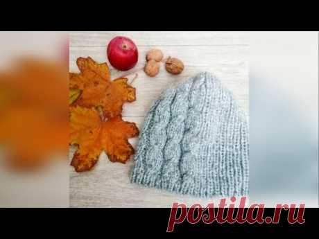 Шапка из толстой пряжи. Легко! Часть 2