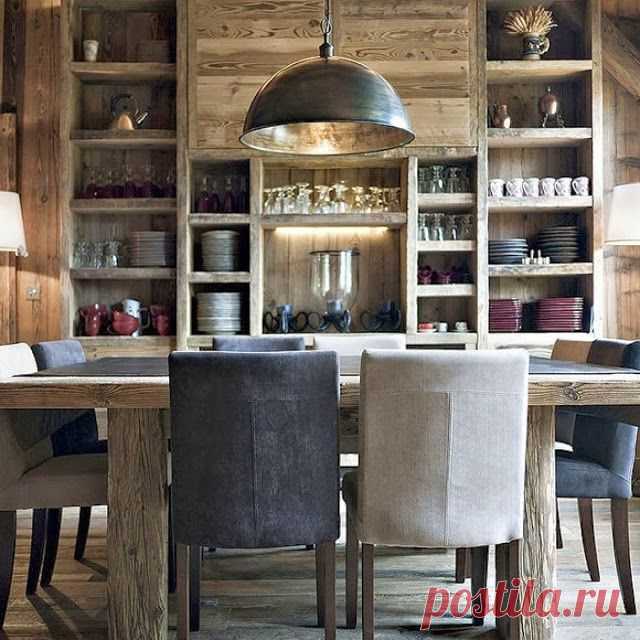 Деревянные элементы в интерьере ~ Sweet home