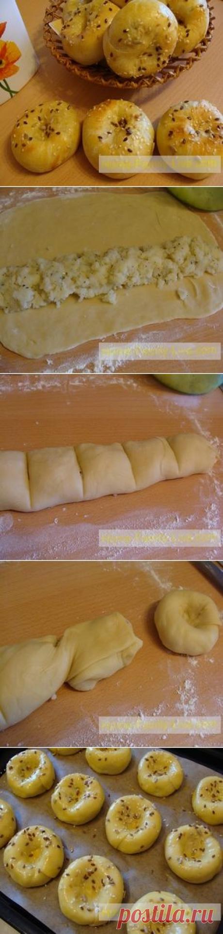 Кныш - пошаговый рецепт с фото - булочкаКулинарные рецепты