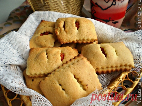 Печенье с курагой