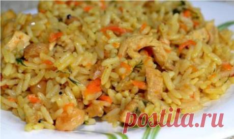 Плов с курицей - рецепт / Простые рецепты