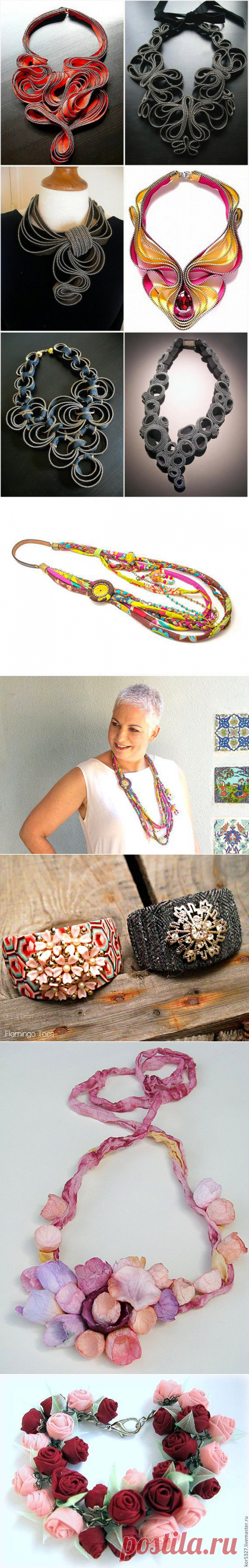 Украшения из швейной фурнитуры: бесконечное многообразие интересных идей - Ярмарка Мастеров - ручная работа, handmade
