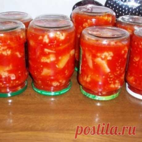 Цветная капуста в томате