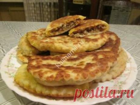 Пирожки из сырного теста с мясным фаршем - Как я приготовила