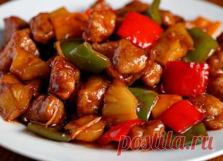 Кисло-сладкая свинина рецепт – китайская кухня: основные блюда. &amp;#171;Еда&amp;#187;