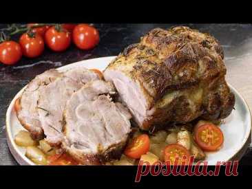 Главное блюдо на новогодний стол. Свиная шея в духовке