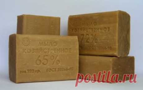 Удивительные свойства хозяйственного мыла