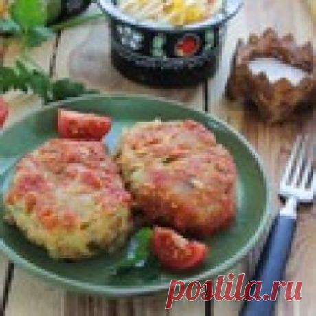 Постные луковые котлеты с горохом Кулинарный рецепт