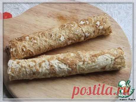 Рулеты из лаваша с курицей и грибами - кулинарный рецепт