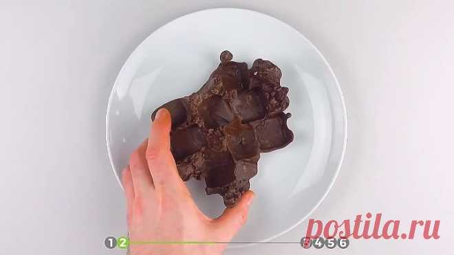 Как украсить десерт легко и быстро,а главное красиво!