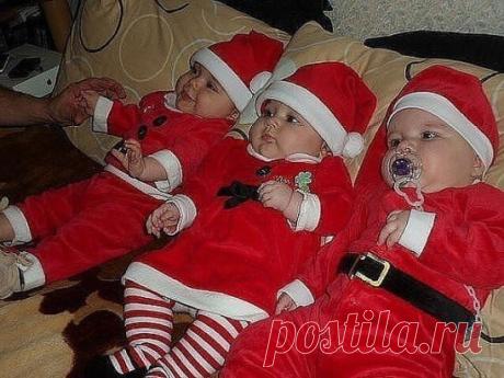 Внучата Деда Мороза! 🎅