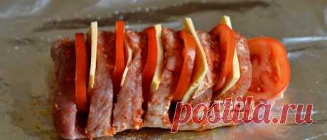 Мясо-гармошка - вкусный рецепт с пошаговым фото