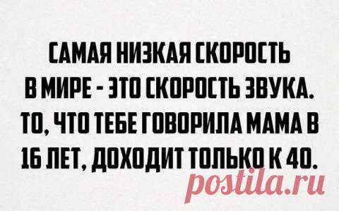 СУББОТНИЙ ЮМОР.