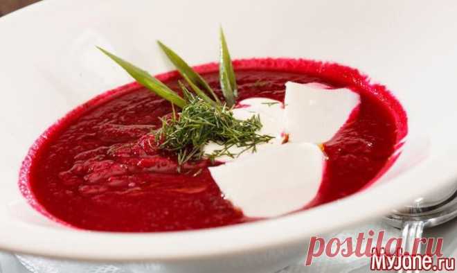 Готовим настоящий борщ - украинская кухня, борщ, сало, рецепт