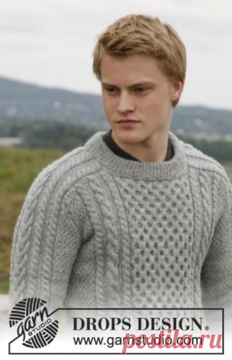 Мужской свитер Dreams of Aran - блог экспертов интернет-магазина пряжи 5motkov.ru