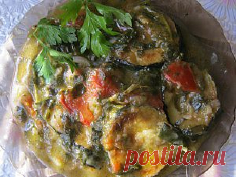 Кабачки по-гречески