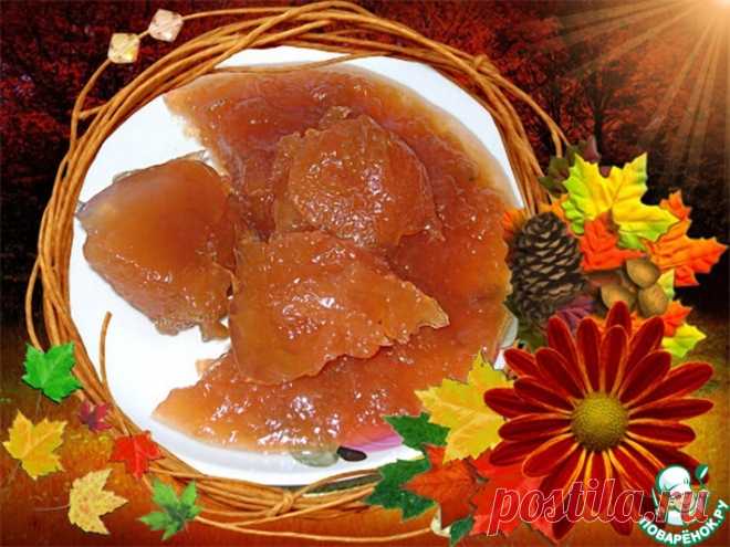 Яблочное повидло с уксусом Кулинарный рецепт