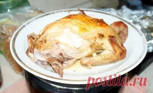 Все, что требуется: курица, фольга, духовка. / рецепты / 7dach.ru