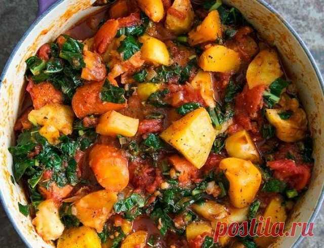 Вкусный и простой рецепт рагу с картошкой