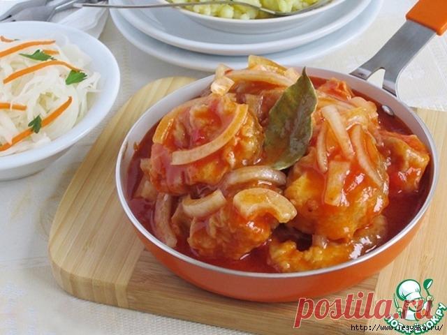 Бесподобная рыба в кисло-сладком маринаде