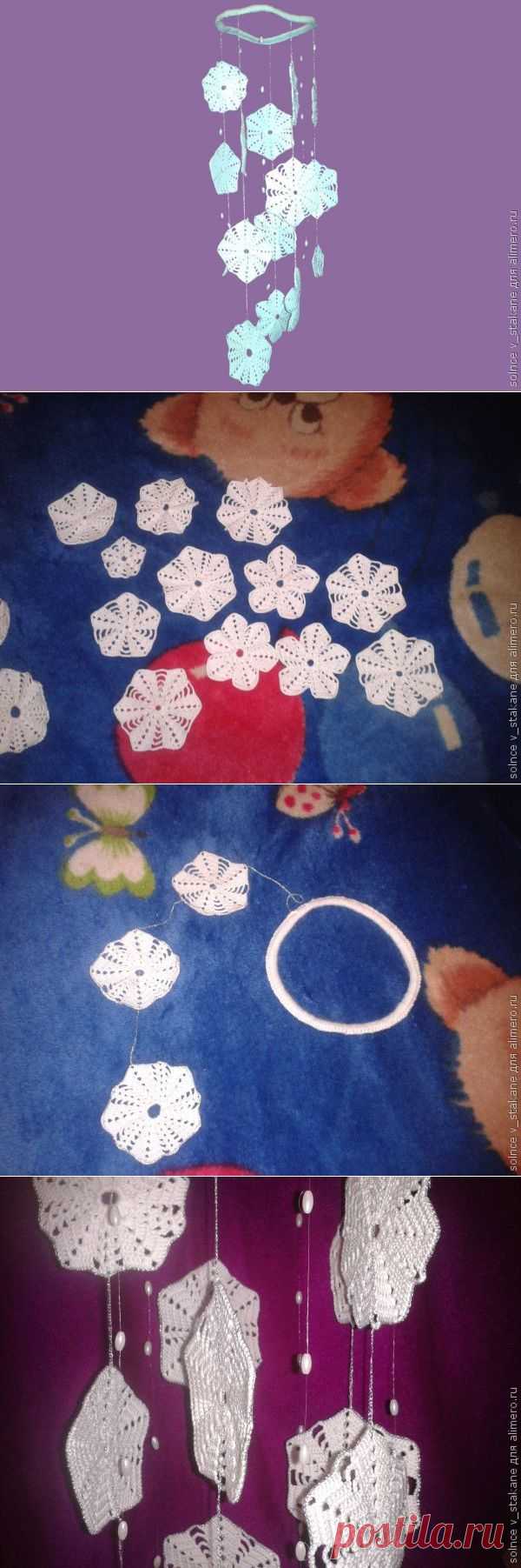 Новогоднее украшение крючком | Самоделкино