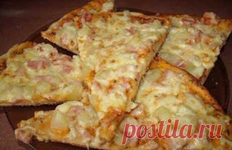 Самые вкусные рецепты: Домашняя гавайская пицца