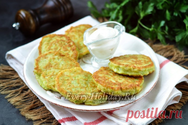 Оладьи из брокколи и цветной капусты, рецепт
