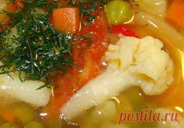 Рецепт витаминного овощного супа | Советы для женщин