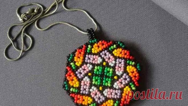 Изготовление модели ожерелья из бисера | Я Örgüyap.co