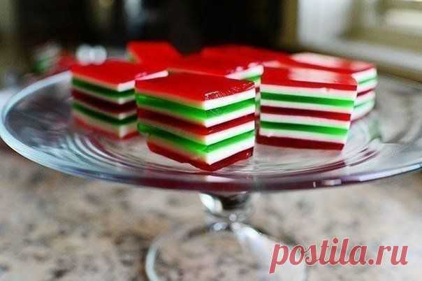 Рецепт приготовления многослойного желе | Банк кулинарных рецептов