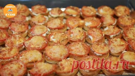 ФАРШИРОВАННЫЕ СУШКИ или ЗАКУСОЧНЫЕ МИНИ ПИЦЦЫ - ну, оОчень вкусные!