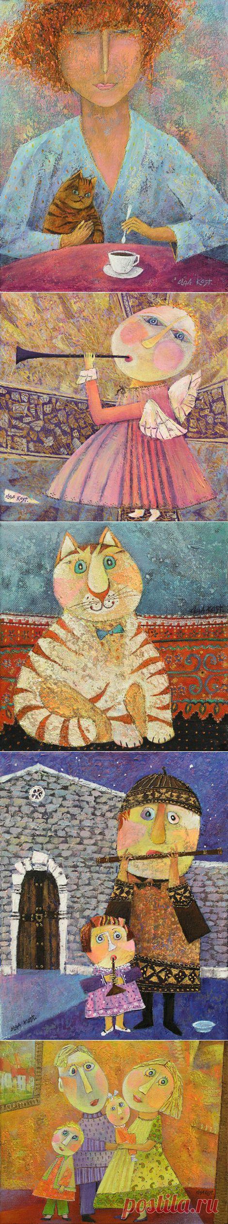 Тепло и свет. Яркий, уютный и счастливый мир Ольги Кост..