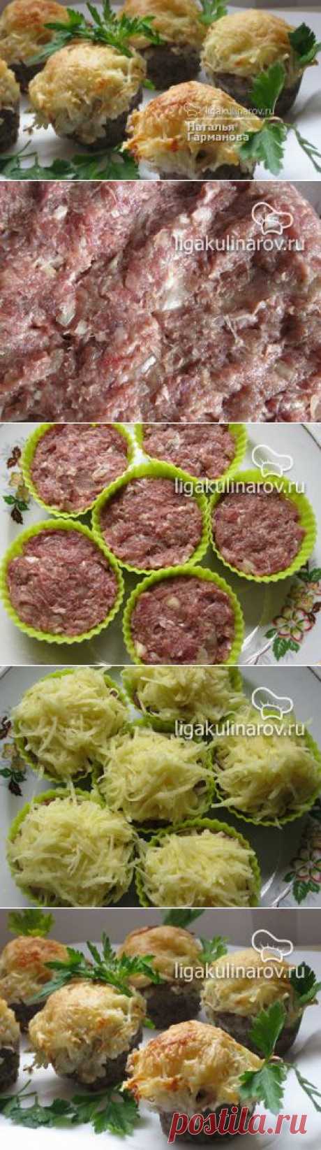 Мясные &quot;хижины&quot; с овощной закуской