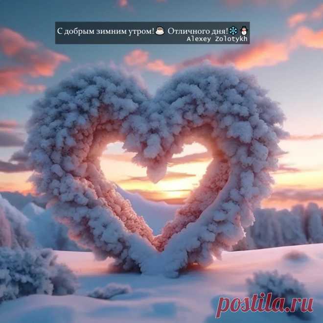 С добрым зимним утром!☕️ Отличного дня!❄️⛄