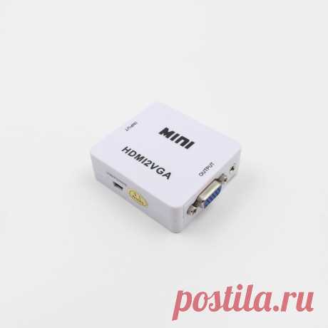 HD 1080P HDMI to VGA MINI Converter HDMI2VGA Video Adapter Box for Xbox360 PC DV - US$4.69