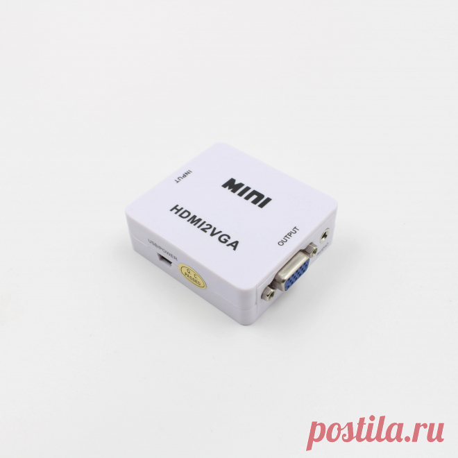 HD 1080P HDMI to VGA MINI Converter HDMI2VGA Video Adapter Box for Xbox360 PC DV - US$4.69